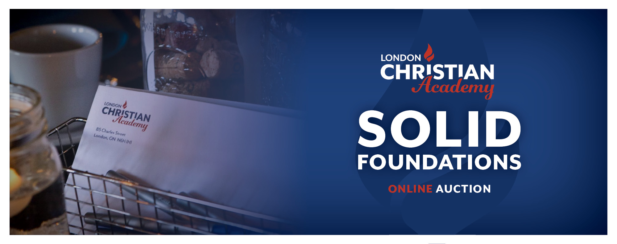 Solid Foundations Online Auction Raise your virtual paddle in support of Christian Education! &nbsp;CLICK HERE to View the Online Auction